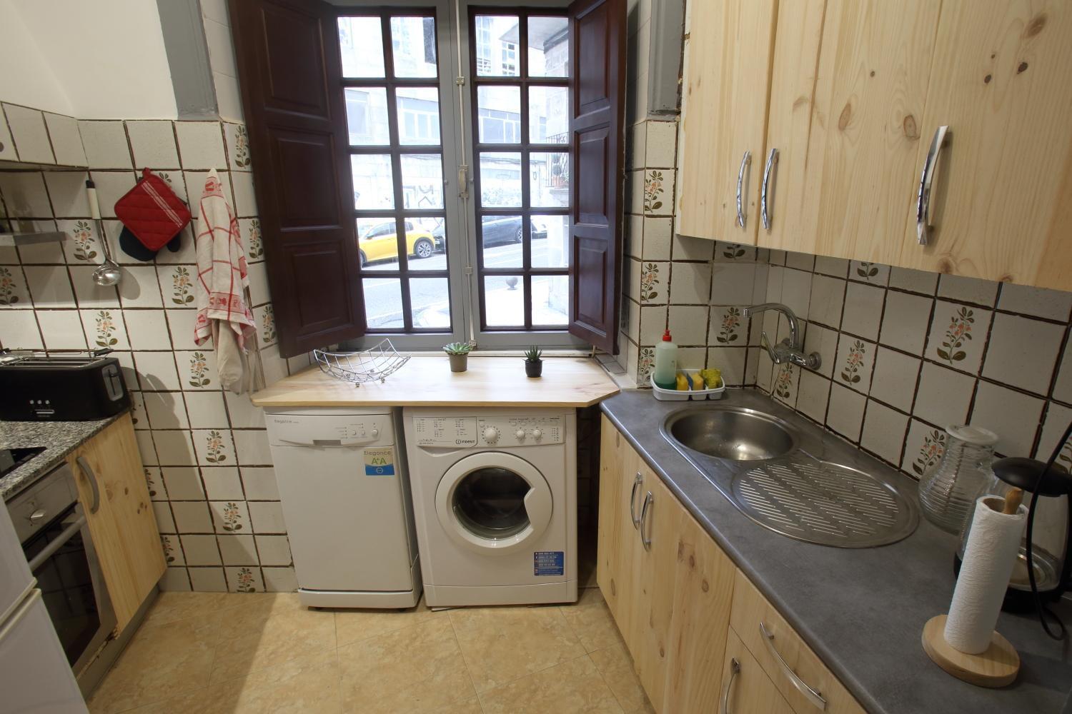 Piso Centrico De Tres Dormitorios Reformado Del S XIX Vigo Esterno foto
